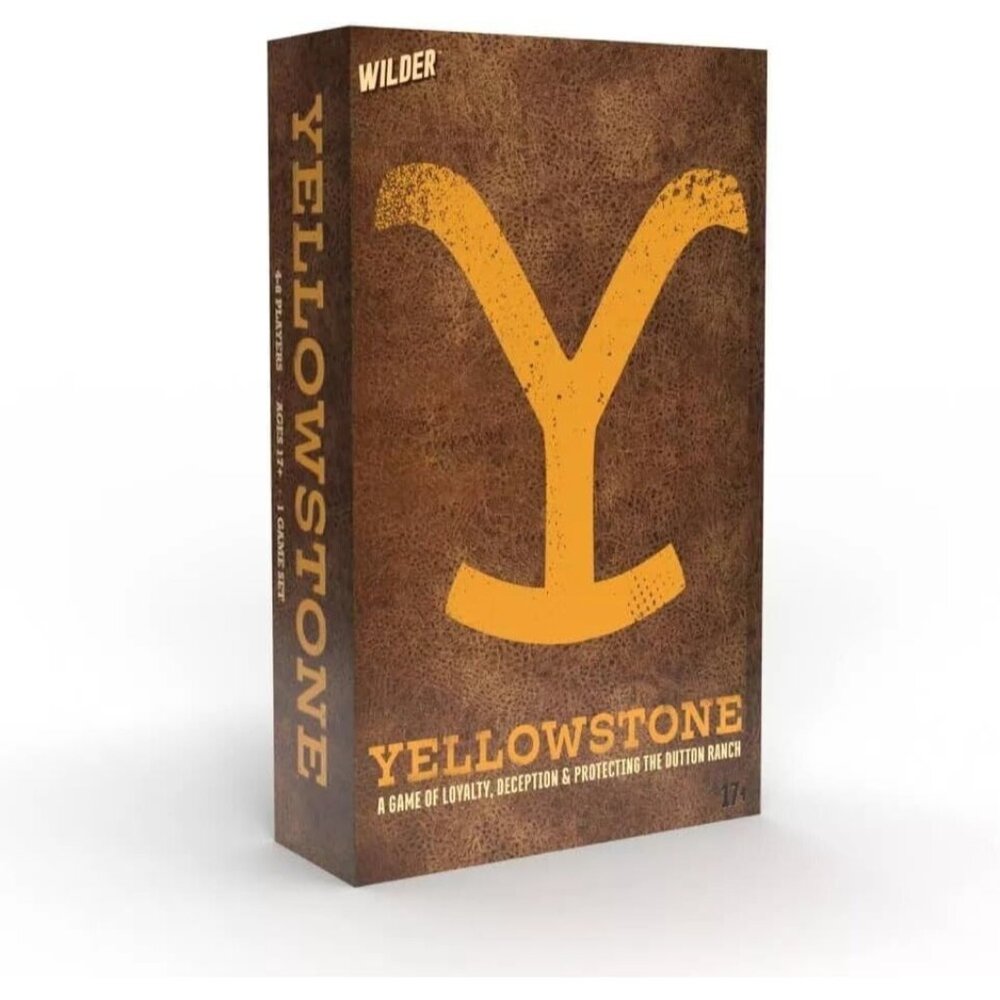 Wilder Yellowstone Party Game – Social Game of Accusations, Betrayal and Fun -